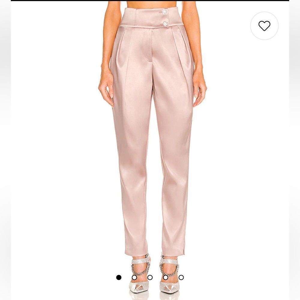NWT DUNDAS X REVOLVE Marion Trouser in Blush Medium
